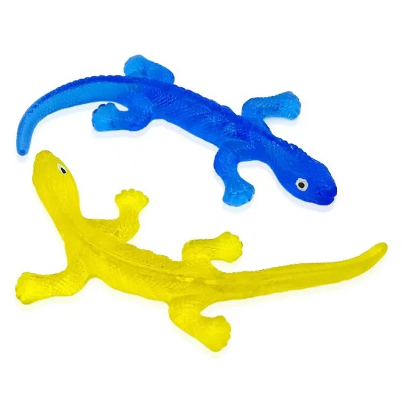 Crocodile Lizard With Eyes Toy Sticky Stretching Animals Kids Toys Boys Girls Weird Stuff Farce Novelty Gifts Funny Gadgets