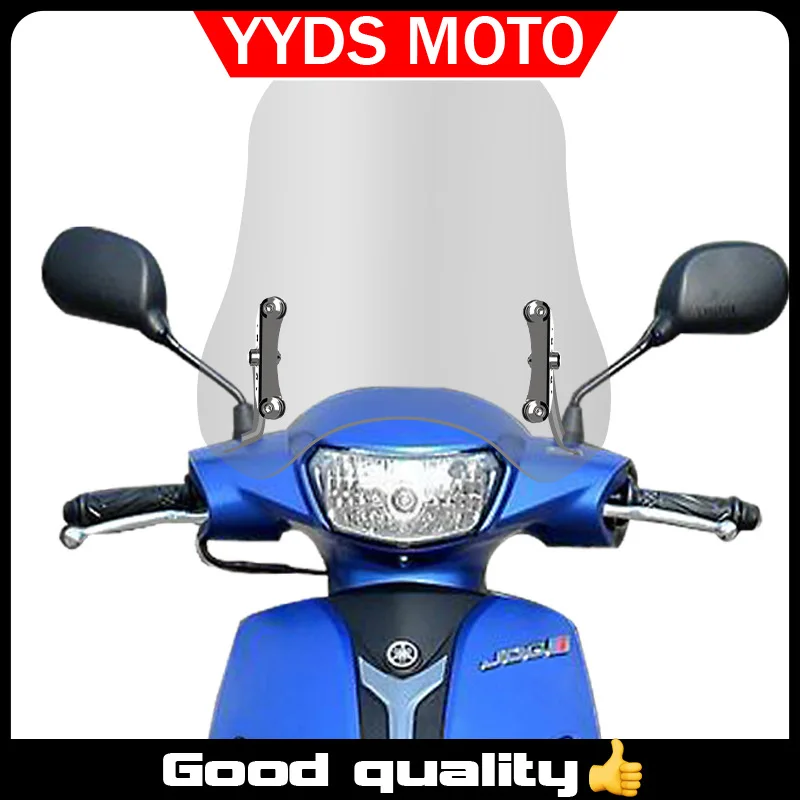 

【Good quality】For Yamaha Jog iPlus 125 windscreen footboard motorcycle modified front windshield glass