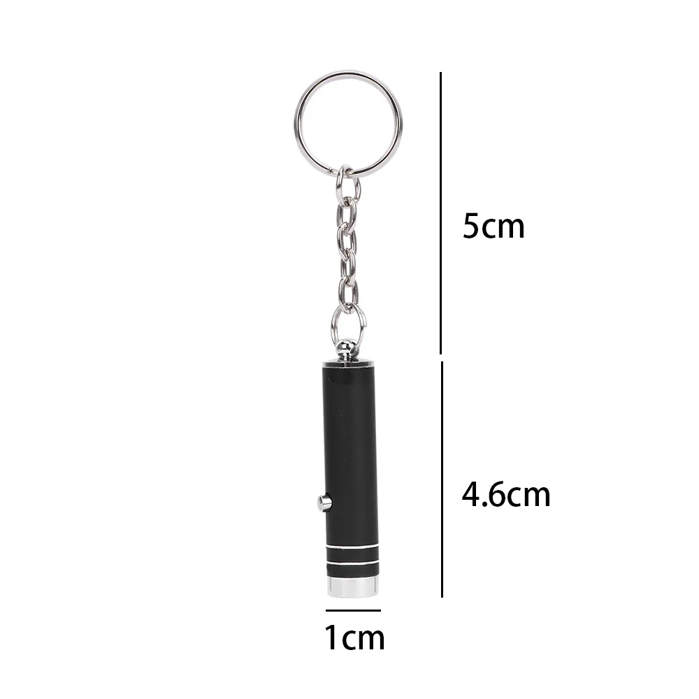 Mini Aluminum UV Flashlight LED Key Chain Ultra Violet Light Torch Keyring Pocket Pen Light Lamp for Marker Checker Detection