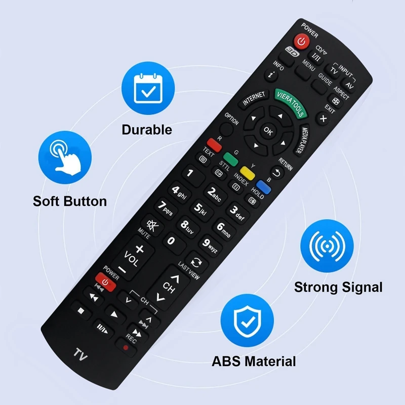 N2qayb000747 Vervang Afstandsbediening Voor Panasonic TH-L22X20A TH-L22X25A Tv Duurzaam Eenvoudig Te Installeren