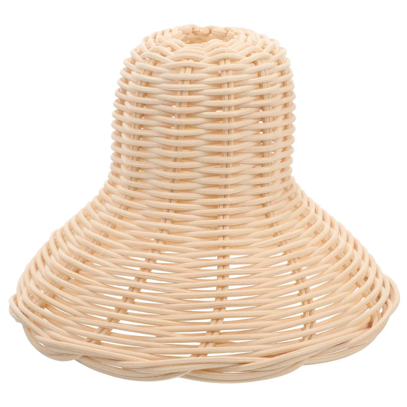 

Rattan Woven Pendant Lamp Shade Rustic Decorative Hanging Lamp Cover for Pendant Lights Living Room Bulb Lampshade