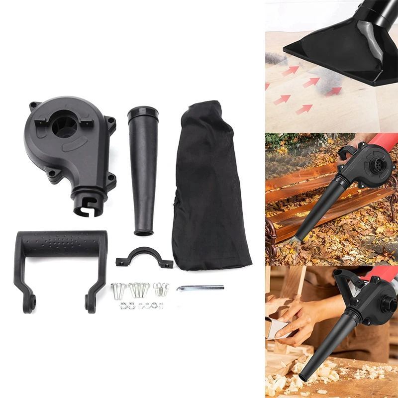 

Angle Grinder Changed To Blower Powerful Small Household Dust Collector For Blowing Dust Pet-Hair Snow Leaves Garden