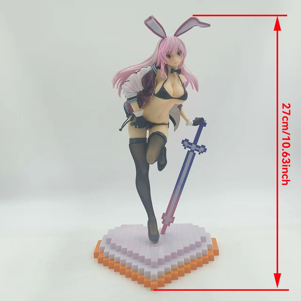 SkyTube 結城優 セクシーバニーガール アニメアクションフィギュア PVCモデル ドールコレクショントイ by Saitom Zimakupiza