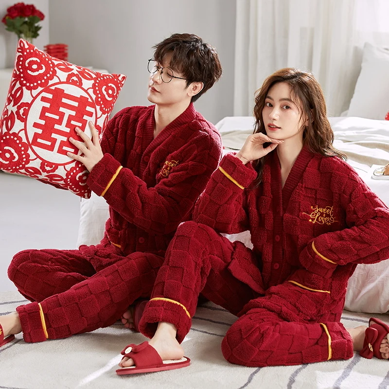 

Women'S Pajamas With Pants Sets Satin Piped Trim Classic Sleep Set Button-Up Collared Long Sleeve Ankle Length Elegant Ladies OL