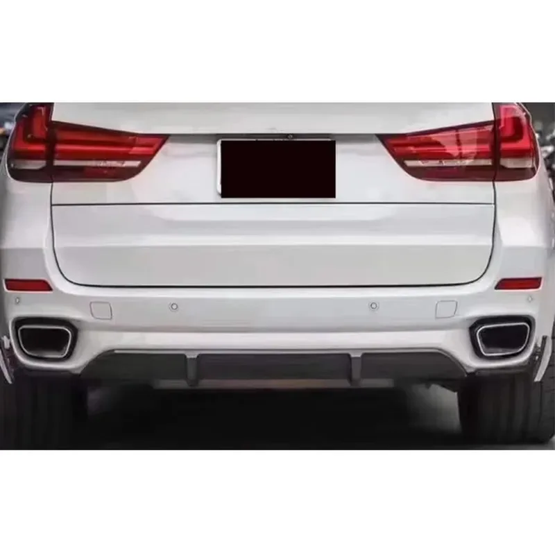 

Для BMW X5 серии F15 2014-2018 углеродное волокно автомобильный задний бампер диффузор задние сплиттеры спойлер с лампой задняя губа комплект кузова