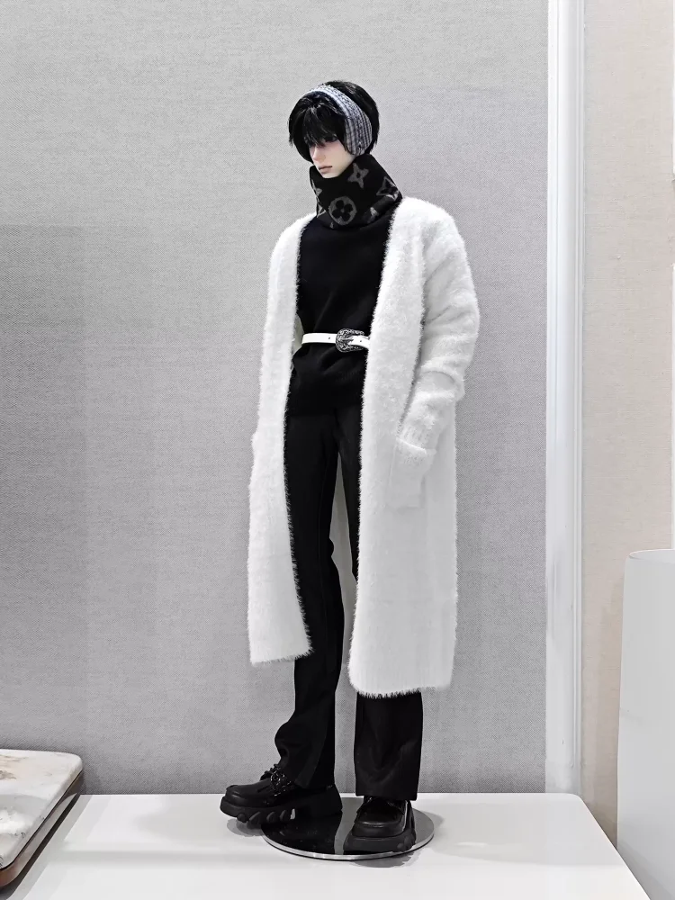 Cárdigan para muñecas ID75, abrigo largo para muñecas, accesorios de ropa (solo abrigo, sin muñecas)