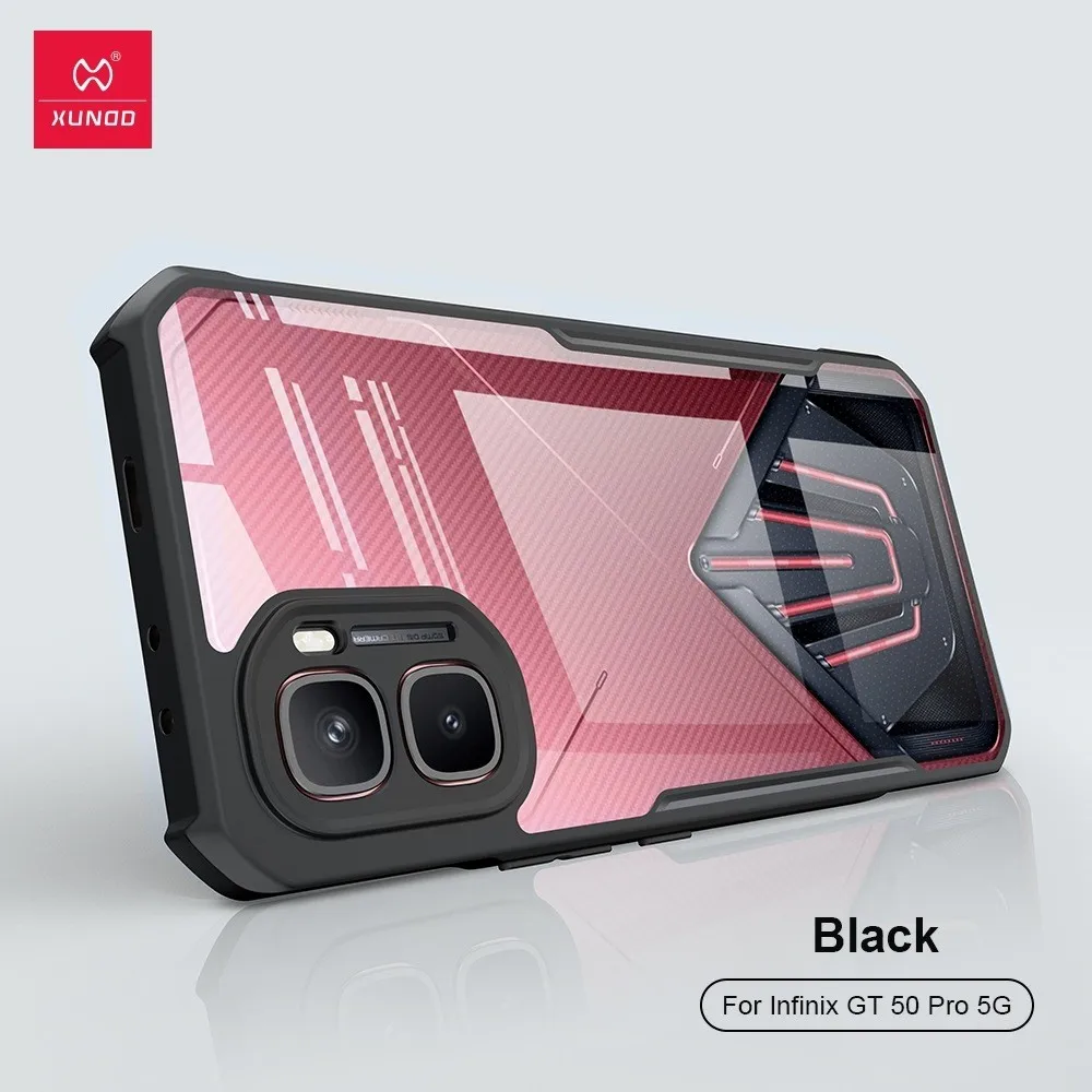 Xundd Case for Infinix GT 50 Pro Shockproof Camera Protection Cover