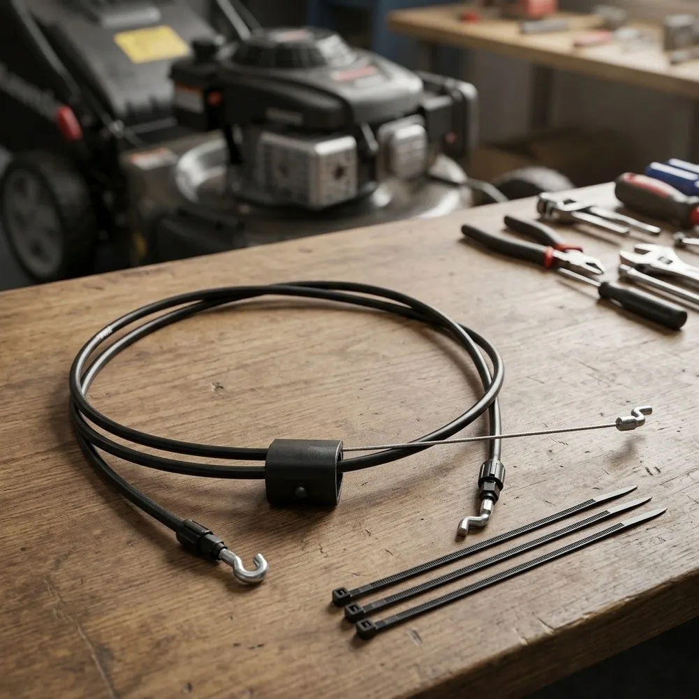 For Lawn Mower Repair Drive for Control Cable Replacement for Control Cable Replacement for Control Cable Total Length 55inch