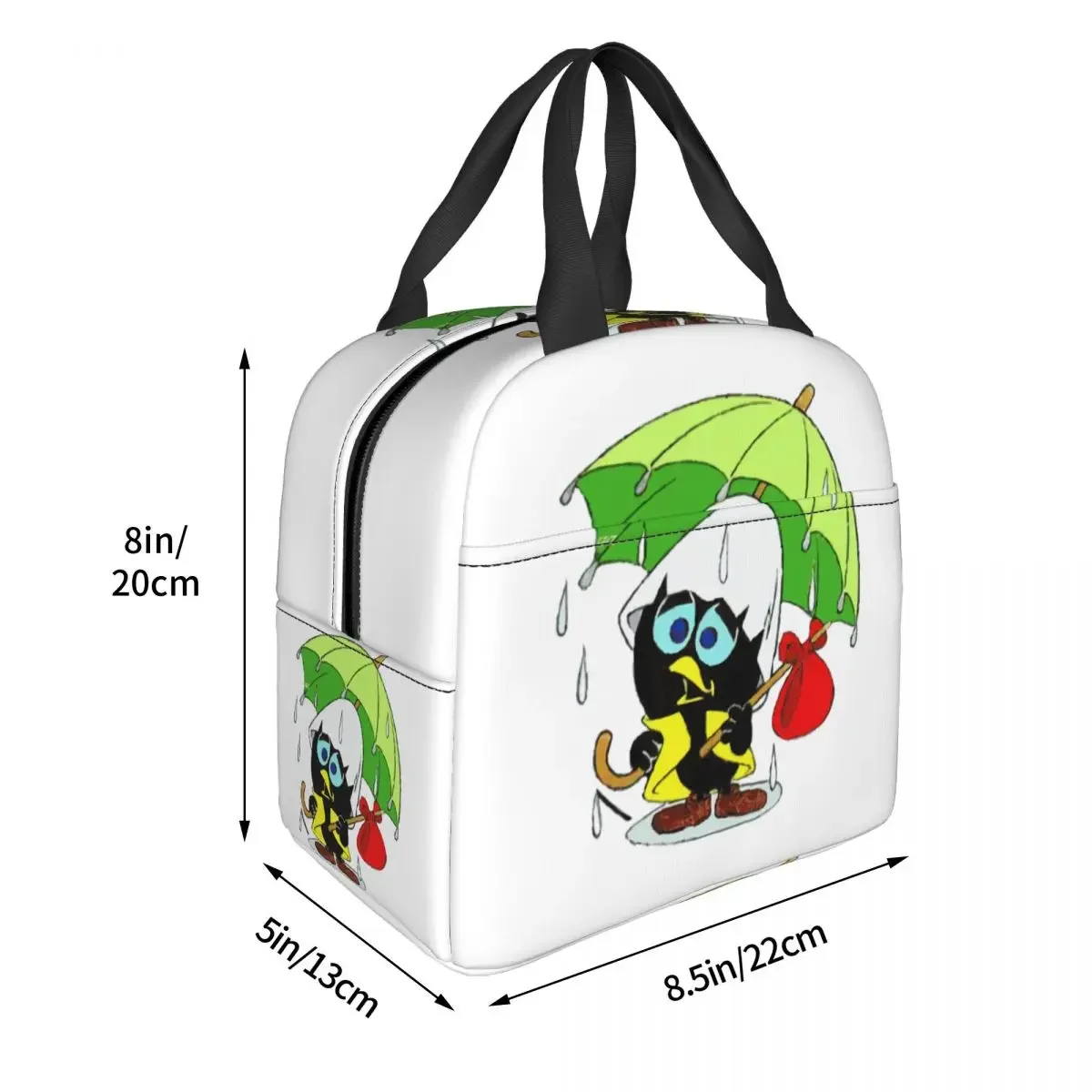 

Calimero Insulated Lunch Bag for Women Leakproof Thermal Cooler Lunch Box Office Work School Picnic Food Tote Bags