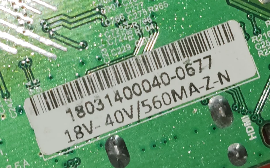 T.R83.671 T.R85.671 Drie-in-één LED TV-moederbord, getest, fysieke foto voor 18-45v 540ma