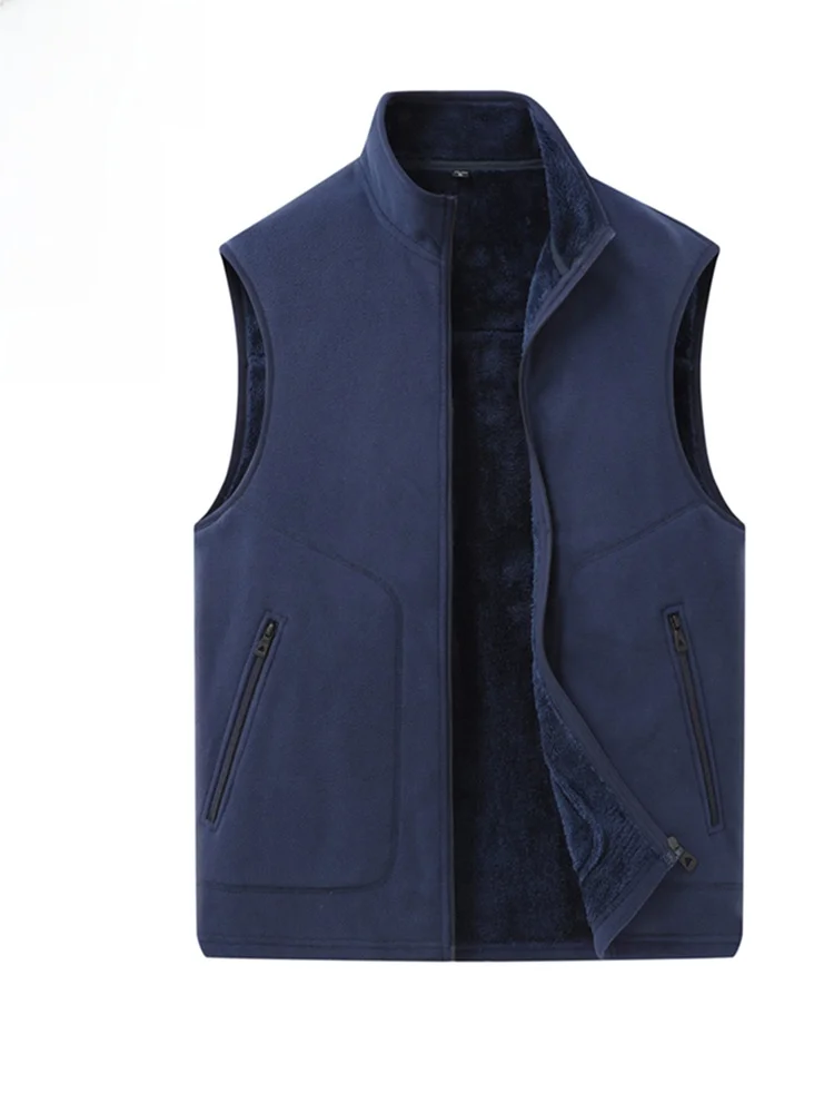 

Утепленный повседневный жилет для мужчин среднего возраста, осенний, новый, стильный, для отдыха, Woodpeer 2025, зимний, теплый