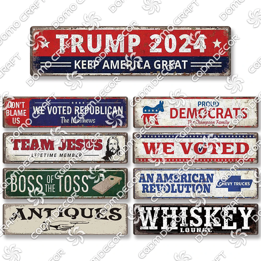 Keep America Great Plaque Metal Tin Signs, Vintage American Revolution Poster Metal Plates, Retro Garage Home Wall Art Decor
