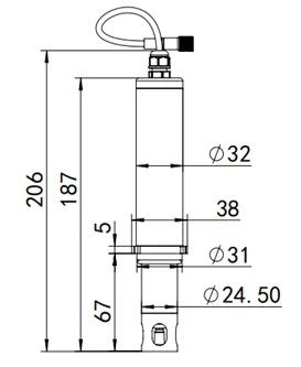 مقياس الموصلية الرقمية الصناعية جهاز التحكم التلقائي المضمن البلاستيك مقياس درجة الحموضة Orp Ec متر للمياه OEM ODM #6