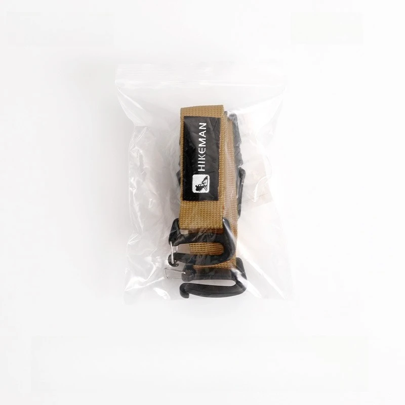 1 Stück verstellbare 18,5–49,5 cm Gepäckgurte für Outdoor-Wanderungen, Reisen, Rucksackreisen, verschleißfeste Schnalle, feste Packgurte