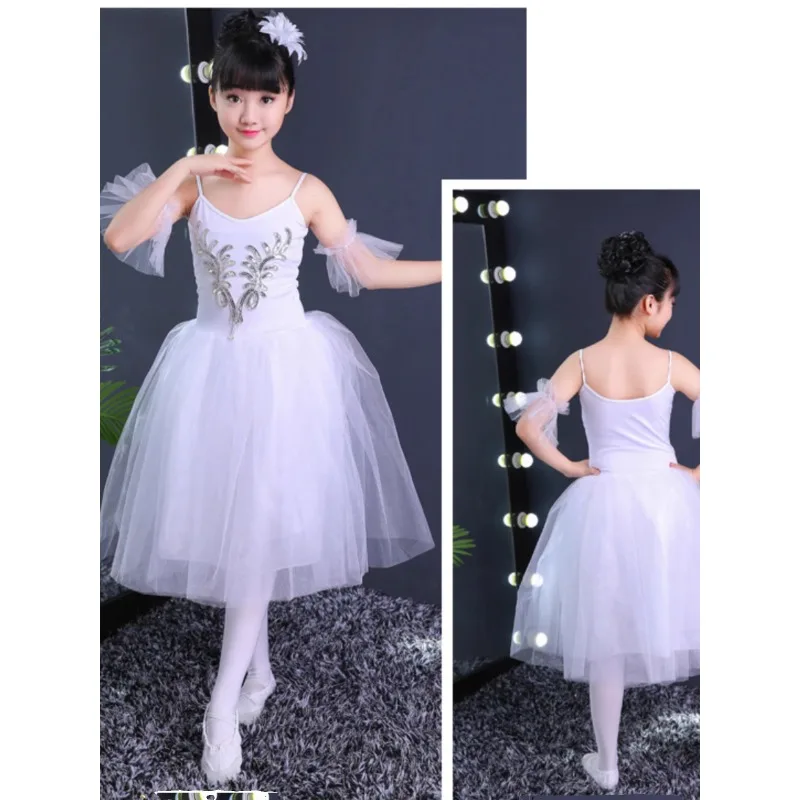 

61 Children's Uniforms, Dance Dresses, Girls' Ballet Skirts, White Tulle Skirts, Ballet Suspenders, Purut Skirts