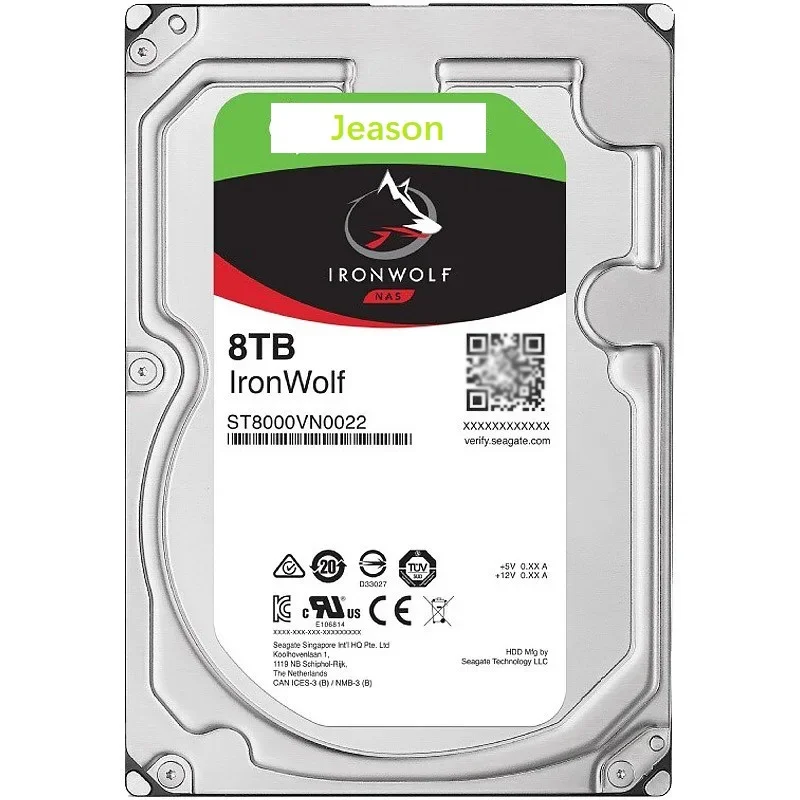 New IronWolf 8TB Internal 7200 RPM 3.5