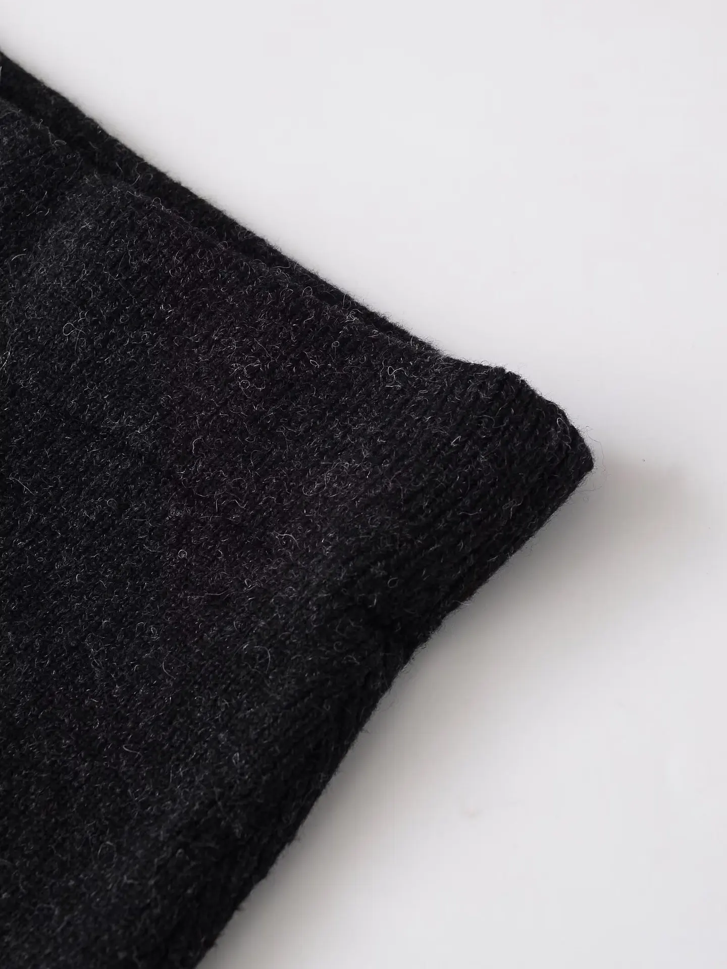 欧米風 2025 秋冬新作 スカート 通勤スタイル アシンメトリーヘム ニットロングスカート