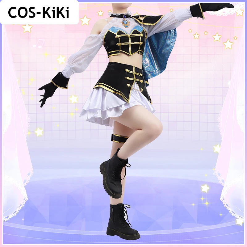 

COS-KiKi Vtuber Nijisanji FANTASIA Aiba Uiha Юбилейная живая одежда игровой костюм косплей костюм наряд для вечеринки на Хэллоуин любой размер