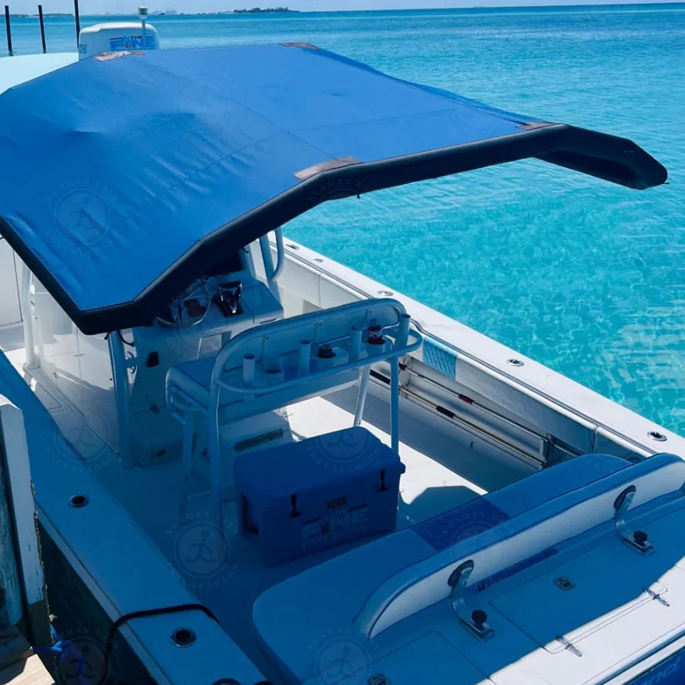 Sunshade Sail Outdoor Rainproof Boat Cover Shade Foldable Canopy Cover Inflatable Sun Shade Tent