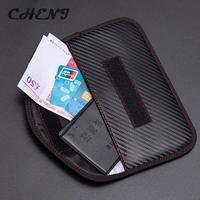 Mobile Phone RF Signal Blocker/Jammer Anti-Radiation Shield Case Bag For Keyless Car Keys Radiation Protection Cell Phone