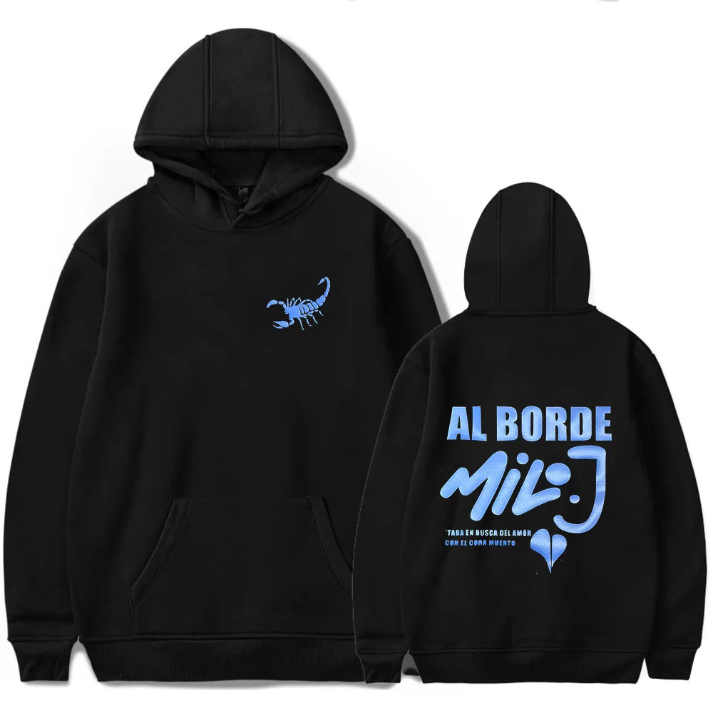 

Milo j Alborde Song Merch Hoodies Sweatshirt Men Women Hooded Tops Popular Graphics Print Unisex Trendy Casual Streetwear