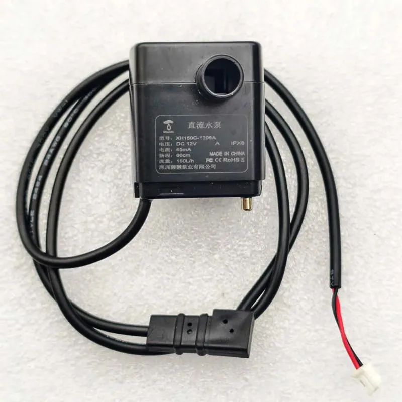 Bomba de agua de segunda mano compatible con la bomba de agua del humidificador inteligente sin niebla pura CJSJSQ01XY Bomba XH150C--1206A 12V