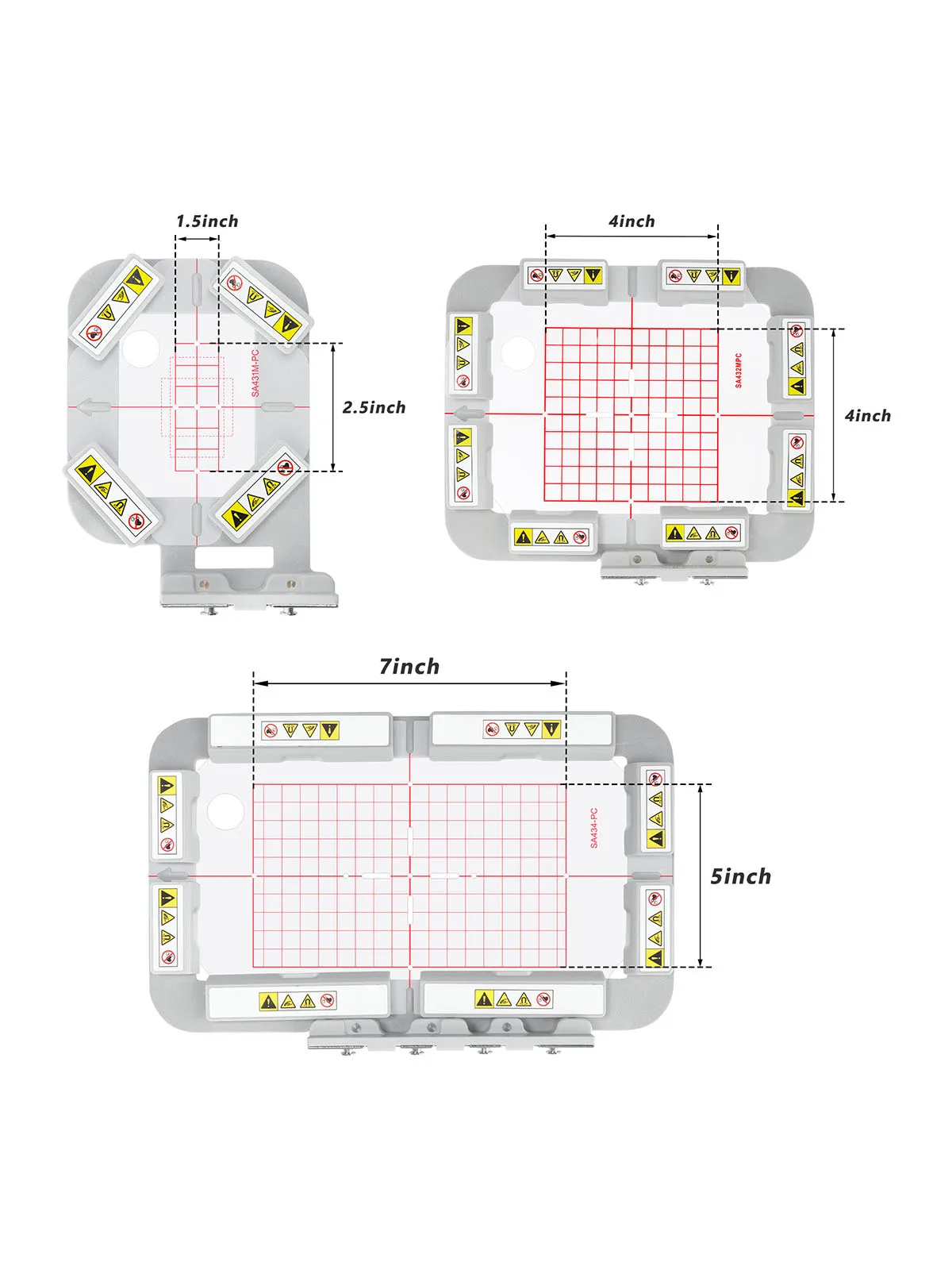 Magnetic Embroidery Hoop For Babylock Aurora Sofia 2 Verve Brother SE700 SE600 PE545 PE550D Innovis Etc Embroidery Machine - view 6