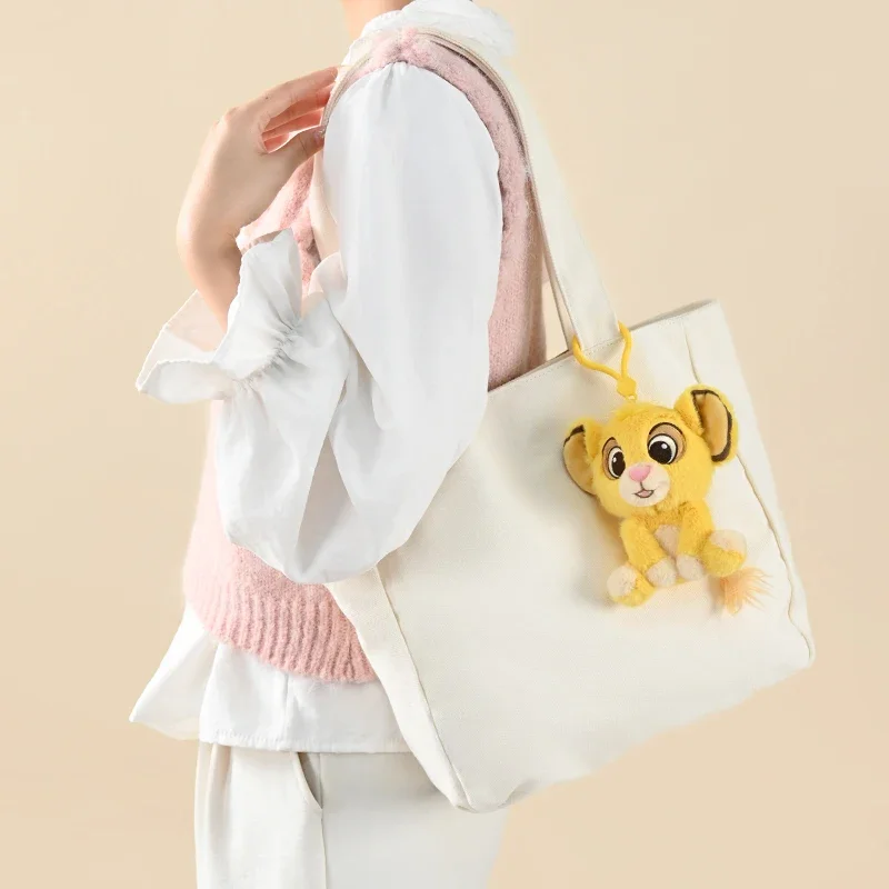 11 cm roi Lion Simba mignon bébé Lion jouets en peluche petit pendentif en peluche poupée sac à dos pendentif enfants en peluche jouet cadeau d'anniversaire