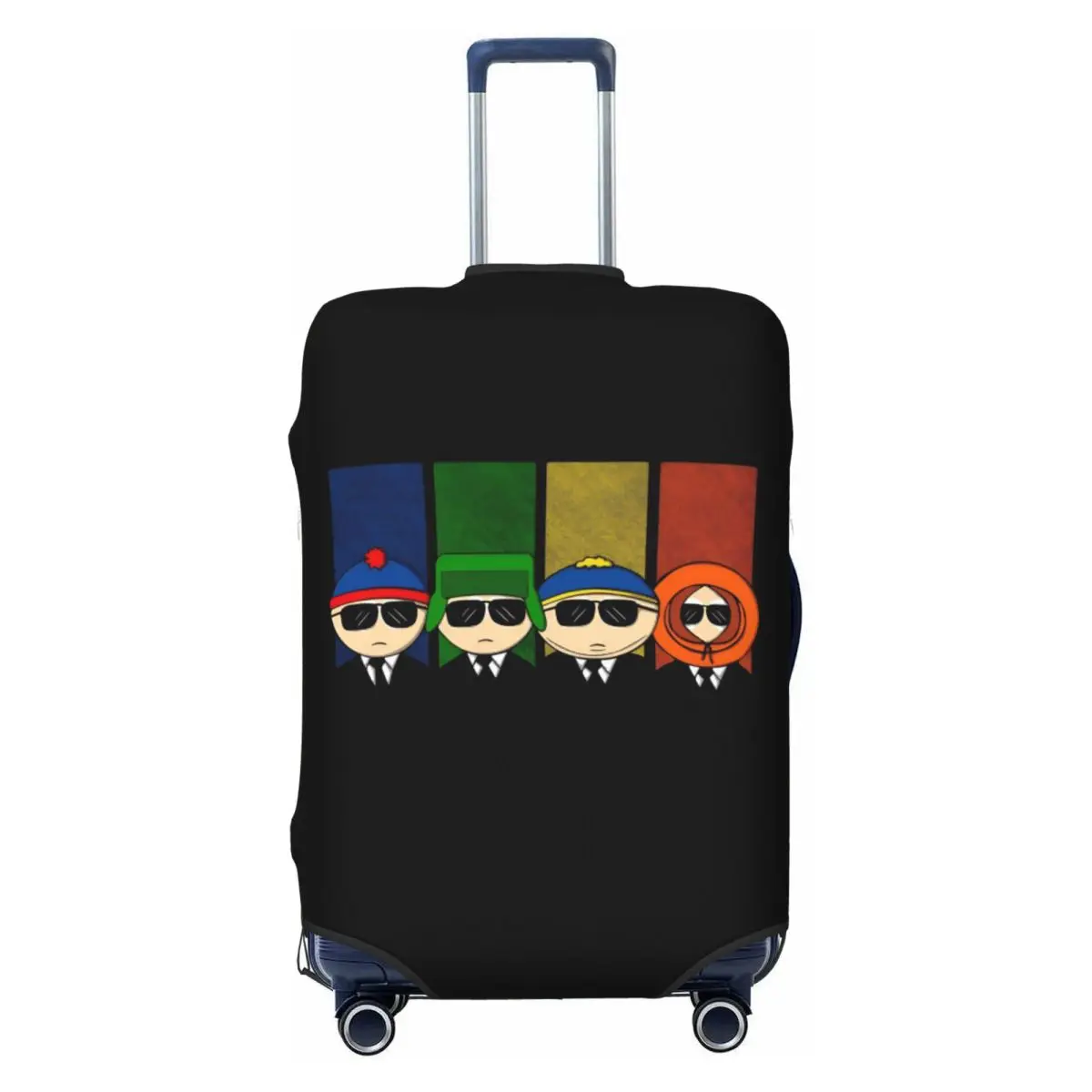 

Custom Southes Anime Erics Travel Luggage Cover Washable Cartoon Suitcase Cover Protector Fit 18-32 Inch