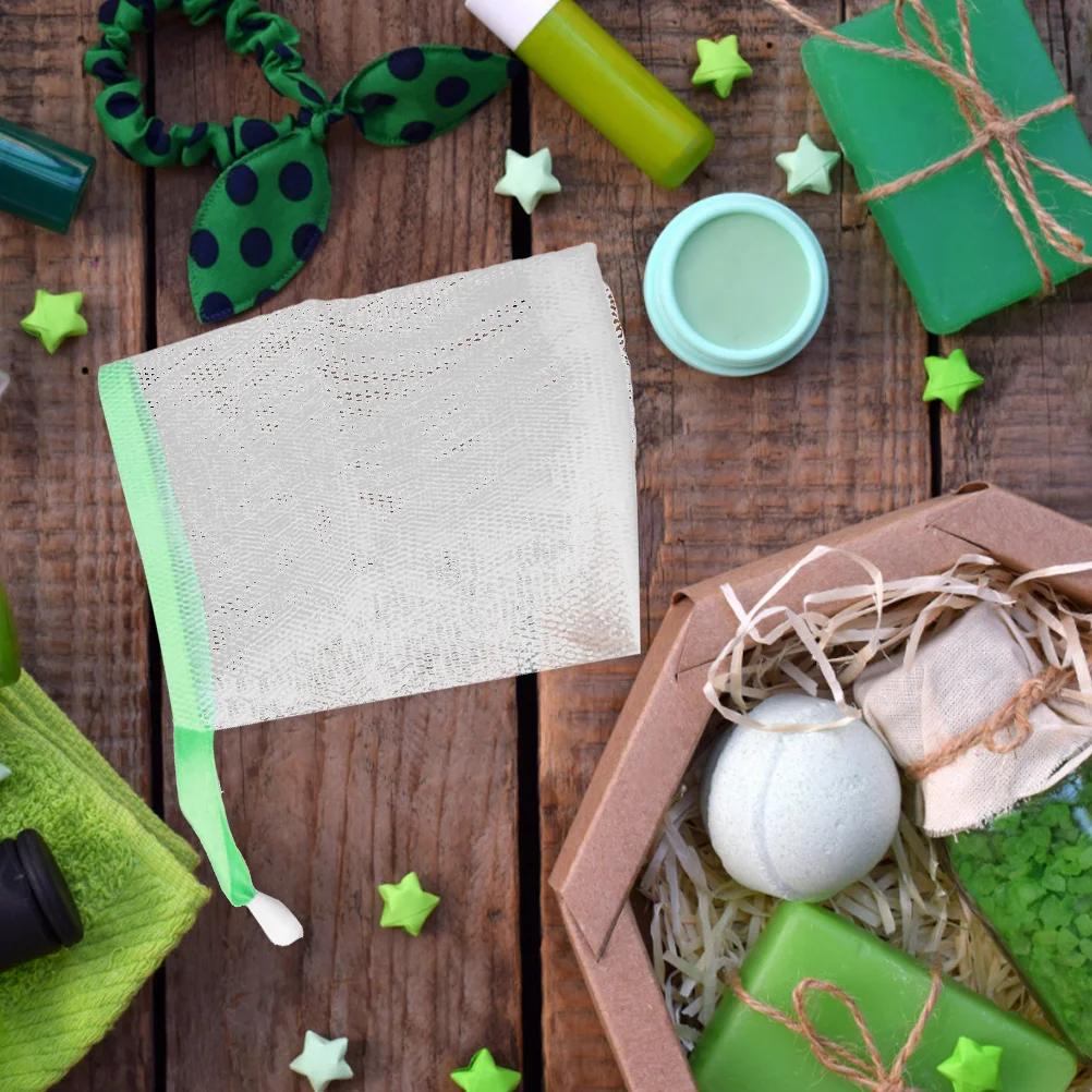 

10 шт., отшелушивающее мыло, мягкая удобная сетка для лица и тела, инструмент для очистки мыла ручной работы, разные цвета