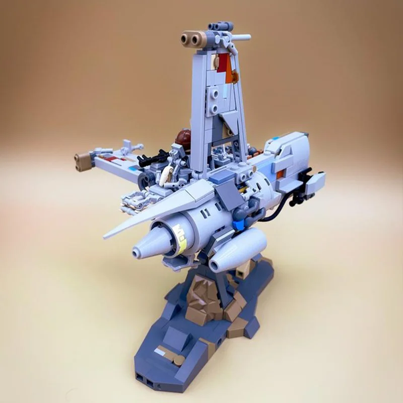 557 قطعة MOC Cade S Skyhunter Star Battle نموذج اللبنات العمارة لتقوم بها بنفسك فكرة هدايا عيد الميلاد التعليم لعبة أطفال عيد ميلاد #4