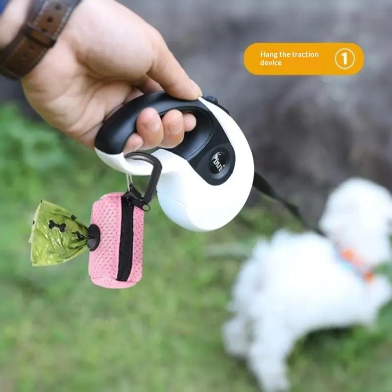 Hängender Hundekotbeutel-Spender, Hundekotbeutelhalter, Kotbeutel-Spender für Spaziergänge mit dem Hund, Müllbeutel-Spender, Haustierzubehör – Detail 6