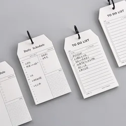 Creative Stationery Buckle Type Schedule Schedule Multi-Function Portable Memo Loose-Leaf Notepad to-Do List 2 Optional