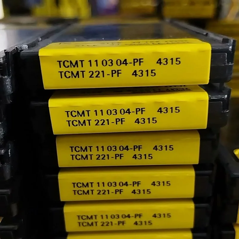 

Hard alloy cutting blades TCMT110304-PF 4315