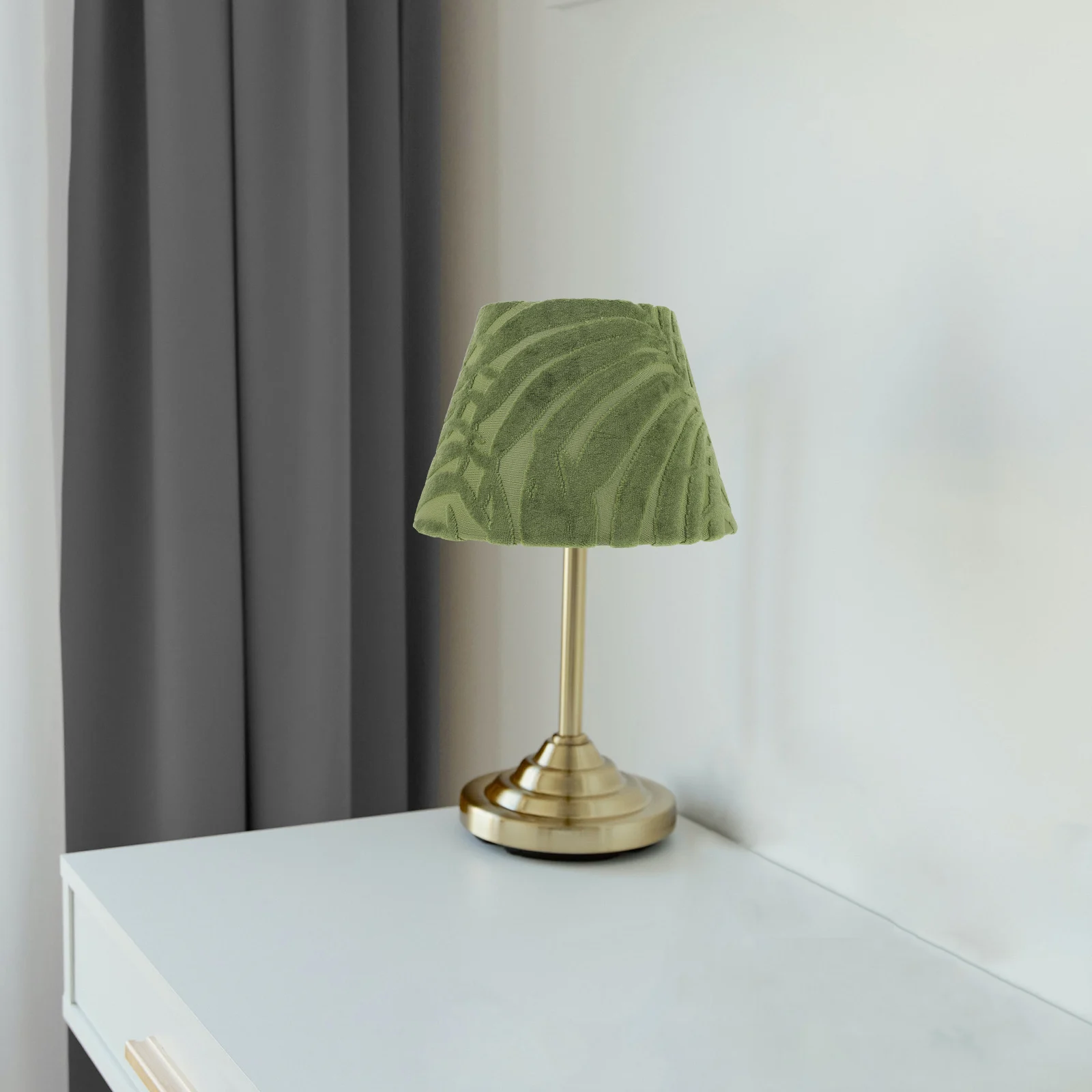 

E27 Lamp Shade Round Flannel Anti Glare Light Covers for Bedroom Desk Small Replacement Lampshades Table Lampshade