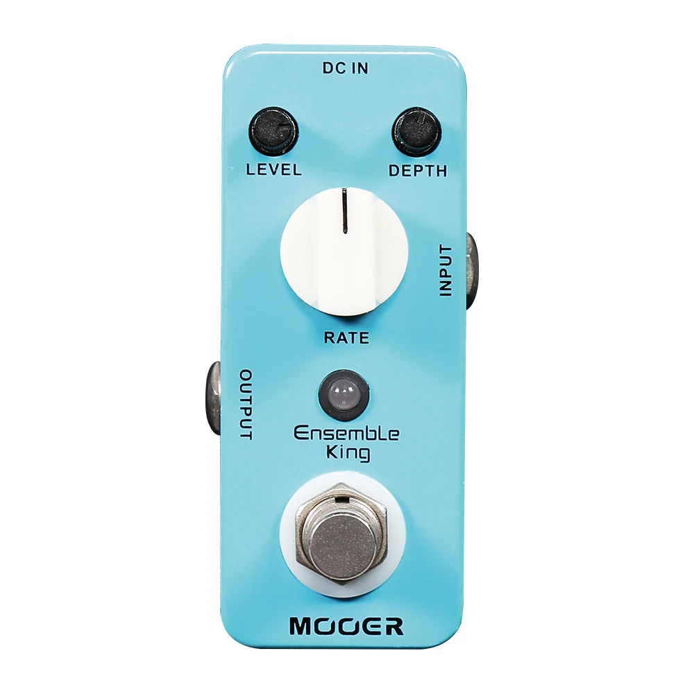 

MOOER Ensemble King Analog Chorus Guitar Effect Pedal True Bypass Full Metal Shell Mini Pedal Guitar Parts & Accessories