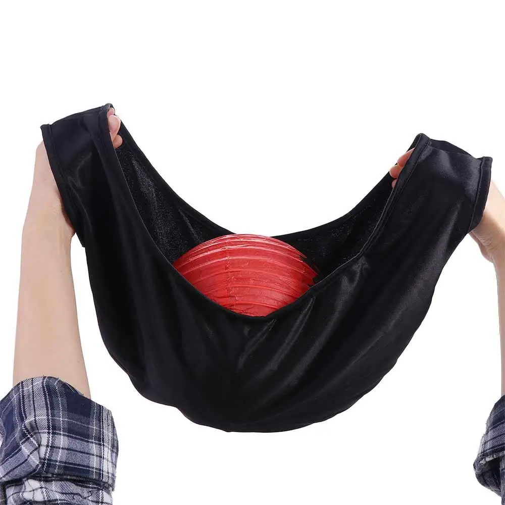 

Elasticity Bowling Ball Cleaning Bag Washable Ball Carrier Bowling Ball Polisher Black Multi-function Bowling Cleaner