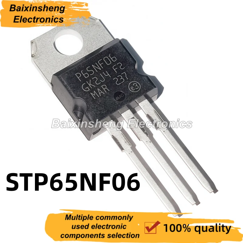 10PCS NEW Quality STP55NF06 55NF06 STP60NF06 60NF06 STP65NF06 65NF06 STP75NF75 75NF75 STP80NF70 80NF70 TO-220 MOSFET