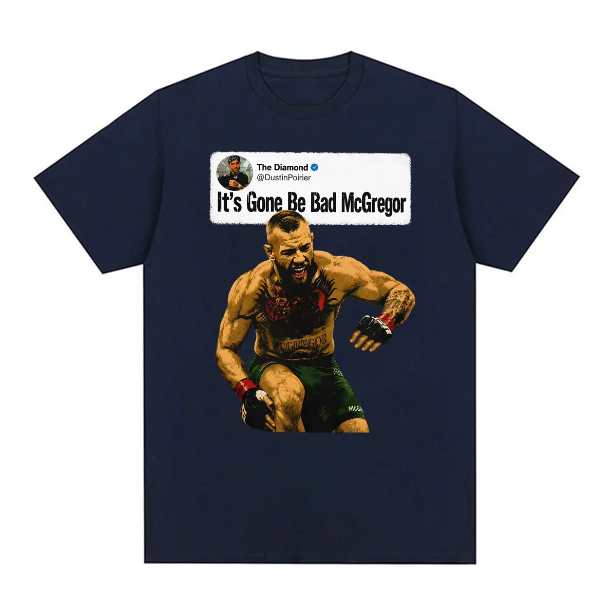 Dustin Poirier IGBBMN T Shirt The Notorious Conor McGregor Funny T-shirts Men Women Fashion Casual Oversized T Shirts Streetwear