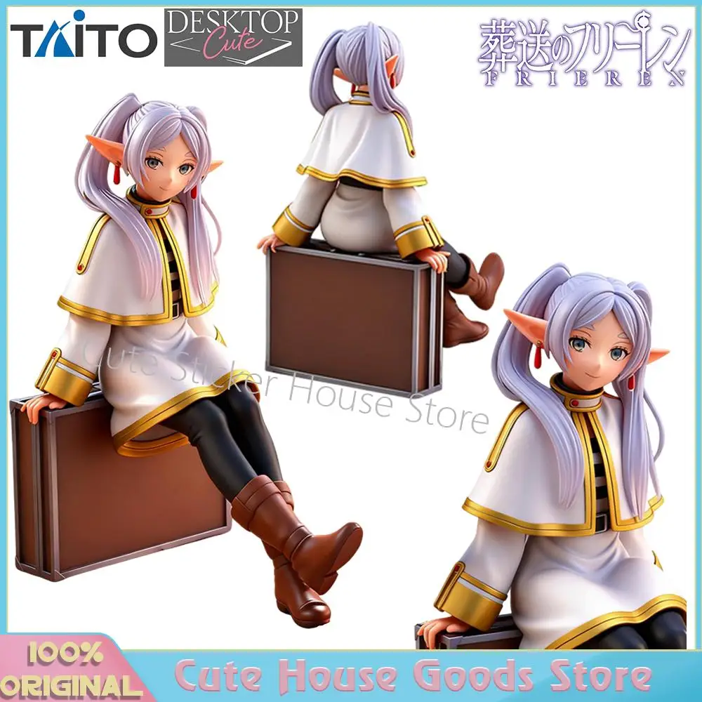 

[В наличии] Оригинальный настольный чехол Taito Cute Sousou No Frieren Frieren Trunk Case Ver. Аниме Kawaii фигурки девушек украшения подарки