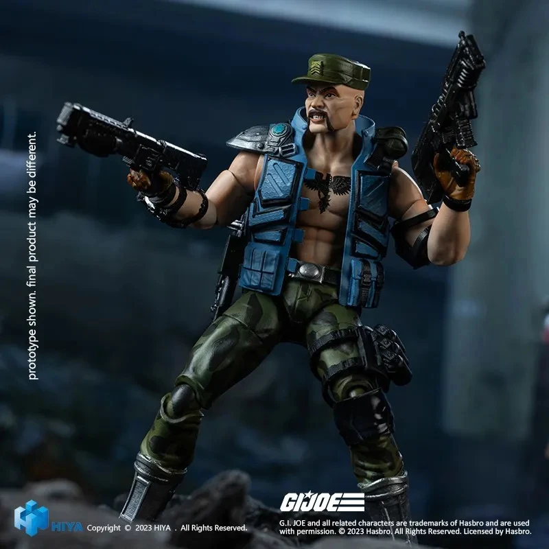 W magazynie HIYA wykwintne MInI G.I.Joe Major GUNG-HO 1/18 animacja figurka zabawka prezent kolekcja modeli Hobby