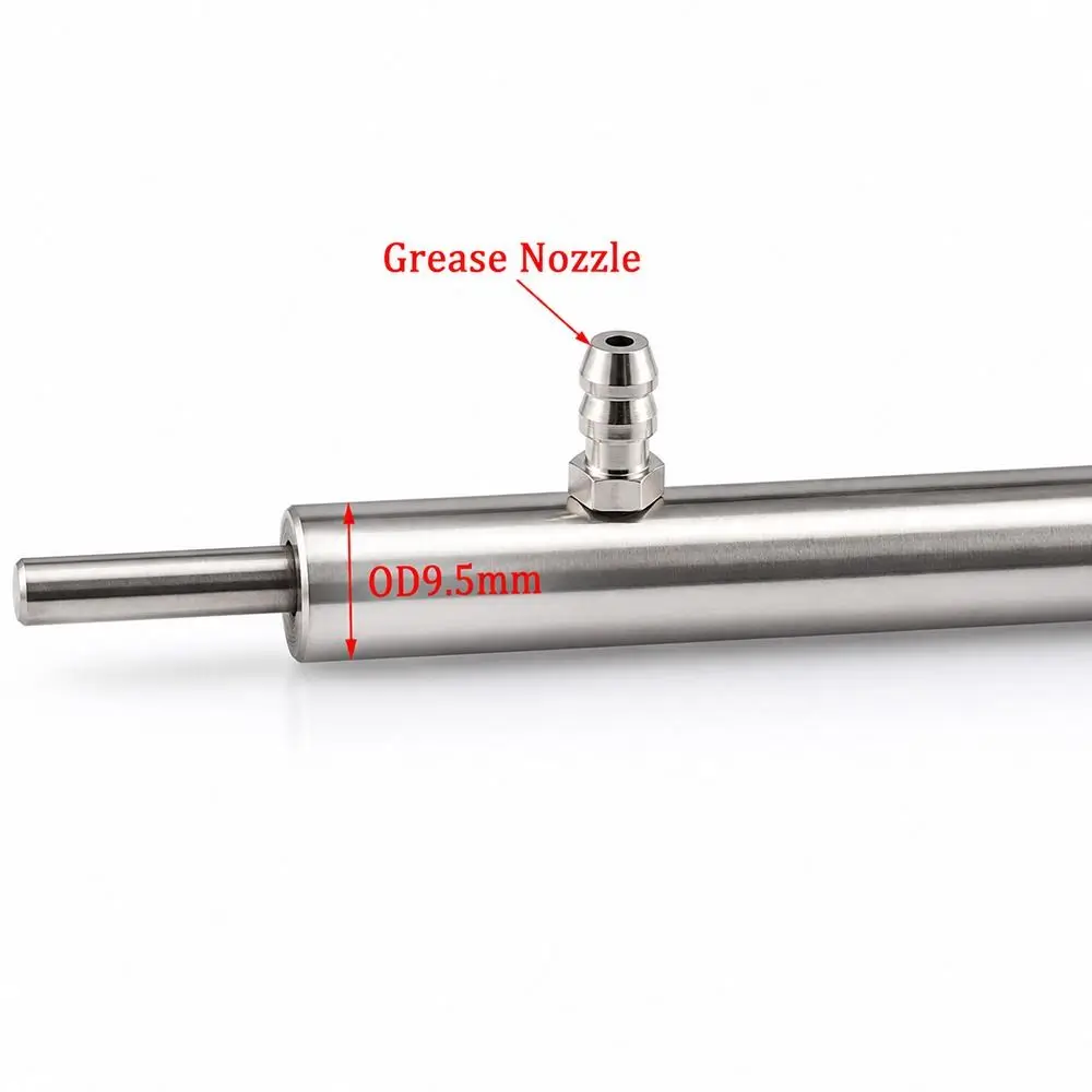 1Pcs L7.5-35cm RC Boat Drive Shaft Stainless Steel 4mm 5mm Drive Shaft Sleeve High Speed Bearing Grease Nozzle