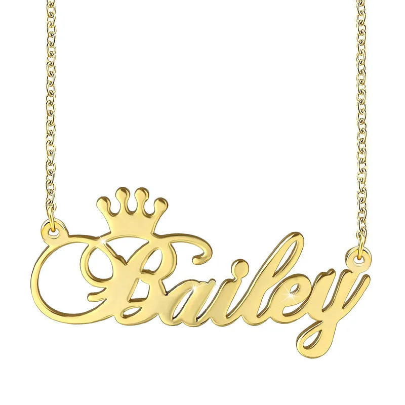 Elegant Custom Name Necklace 925 Sterling Silver Necklace For Women Personalize Handwriting Letter Gifts Jewelry