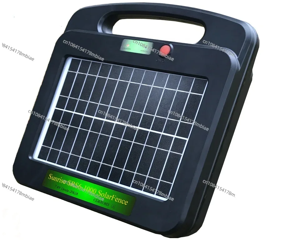 Solar and Lithium Battery Electric Fence Energizer