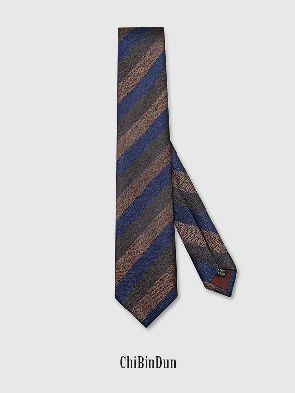 cravate-a-rayures-decontractee-pour-homme-faite-a-la-main-de-luxe-8-cm-marron-nœud-papillon-elegant-accessoire-de-mode-pour-gentleman