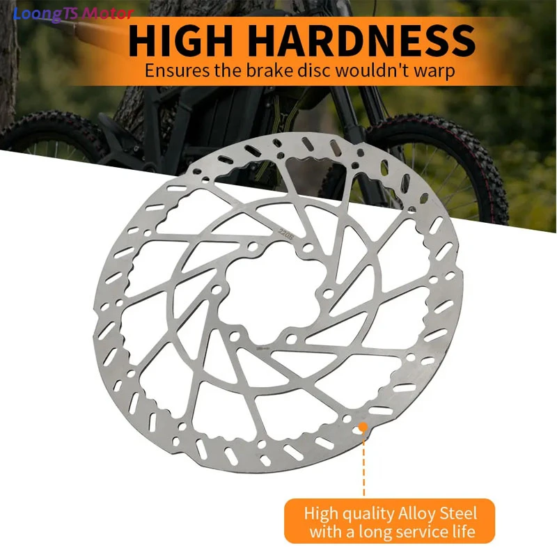 

Rear Brake Disc Rotor Moto Equipment for Talaria Sting X3 MX3 MX4 Alloy Steel Electric Dirt E-Bike Motorcycle Accessory