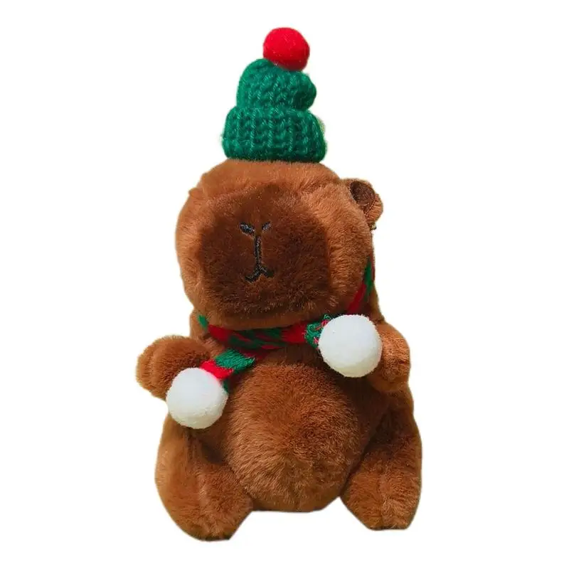 For  Purse Capybara Plush Keychain Stuffed Capybara Plushie Toys Backpack Pendant 15cm/5.9inch Capybara Stuffed Animal Plush Key