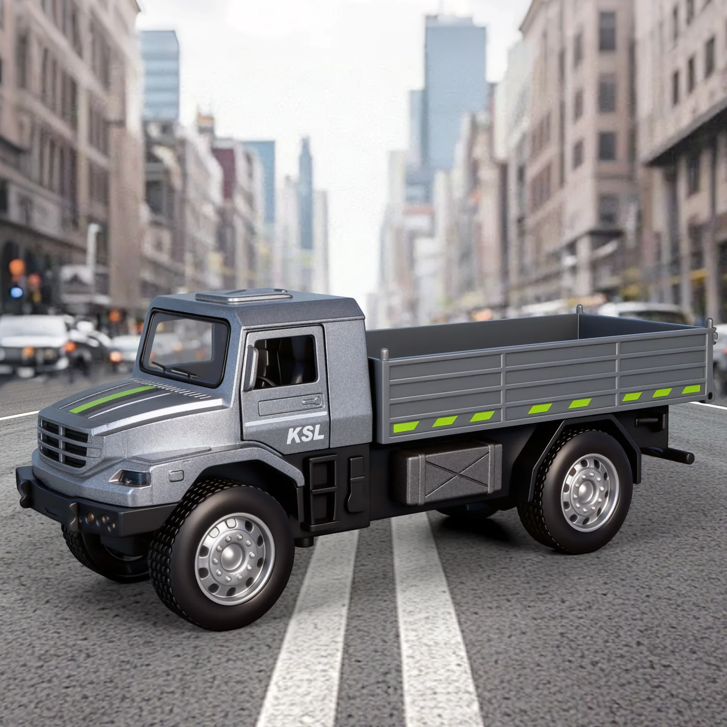 لعبة أطفال نموذج سيارة سبيكة سيارة محاكاة سيارة النقل التراجع سيارة الجمود باب القيادة يمكن فتح شاحنة كبيرة الصبي هدية