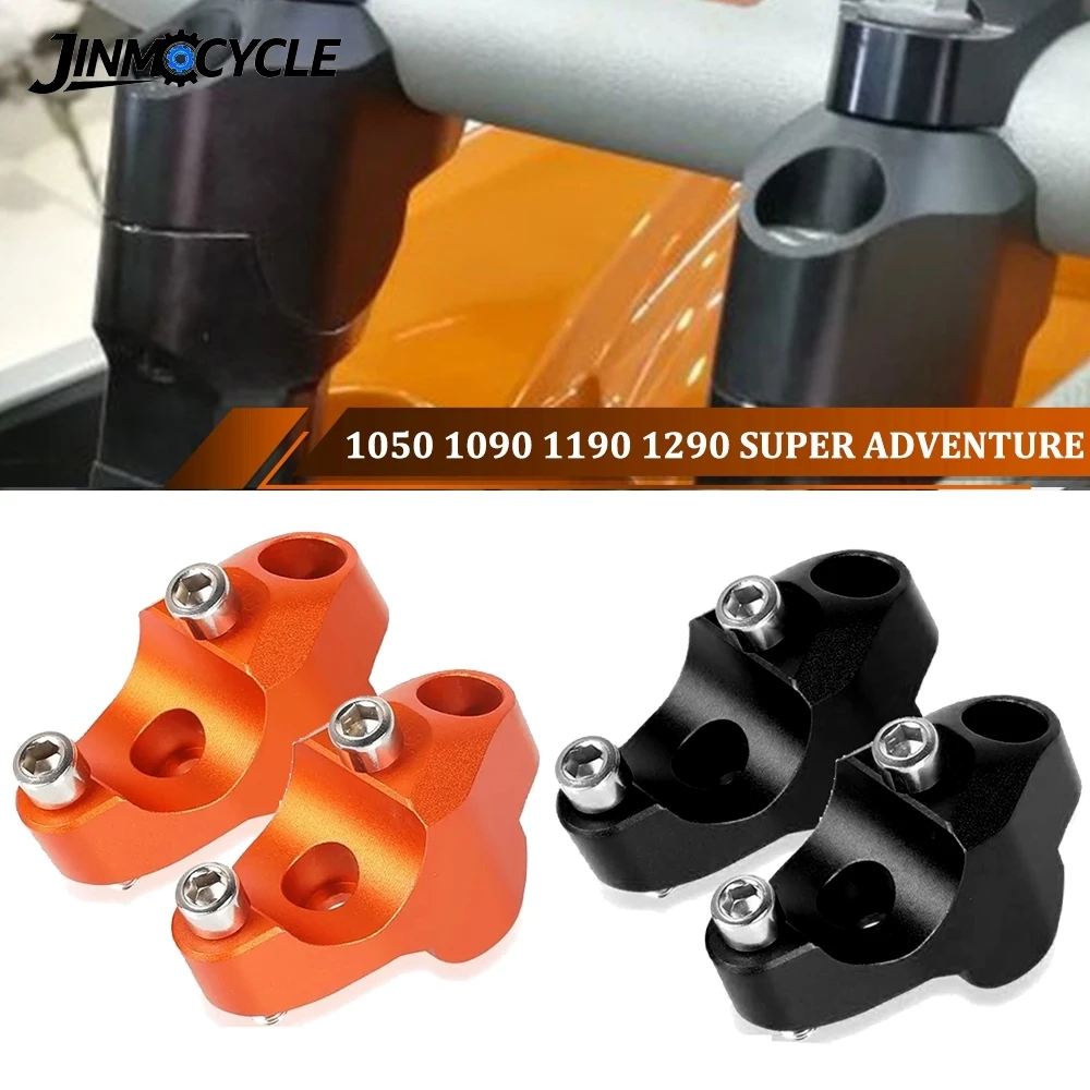 

For 1050 1090 1190 1290 Super Adventure Duke R Gt Smc Motorcycle Accesorios Handlebar Risers Kit 1-1/8" 28.6mm Handlebars