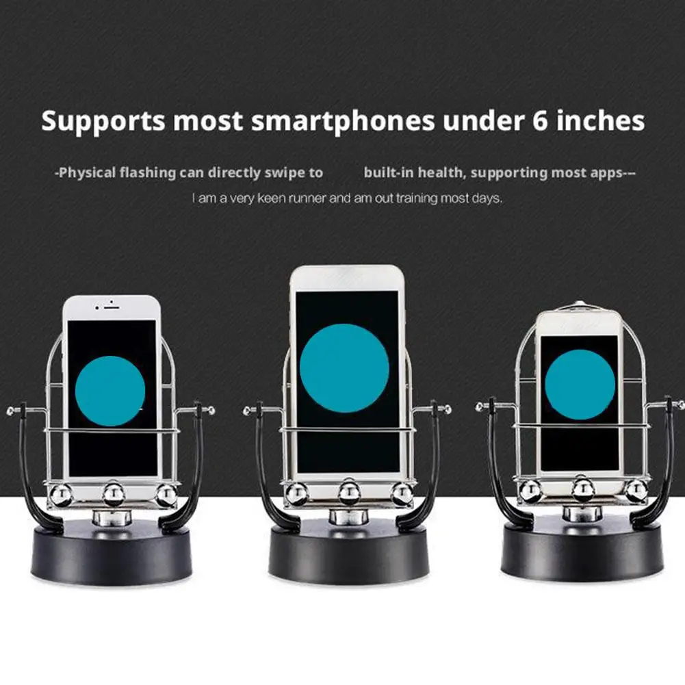 Mobile Automatic Rocking Device Movement Steps Counter Stepper + Data Cable Counting Steps Mobile Phone Automatic Swing Device